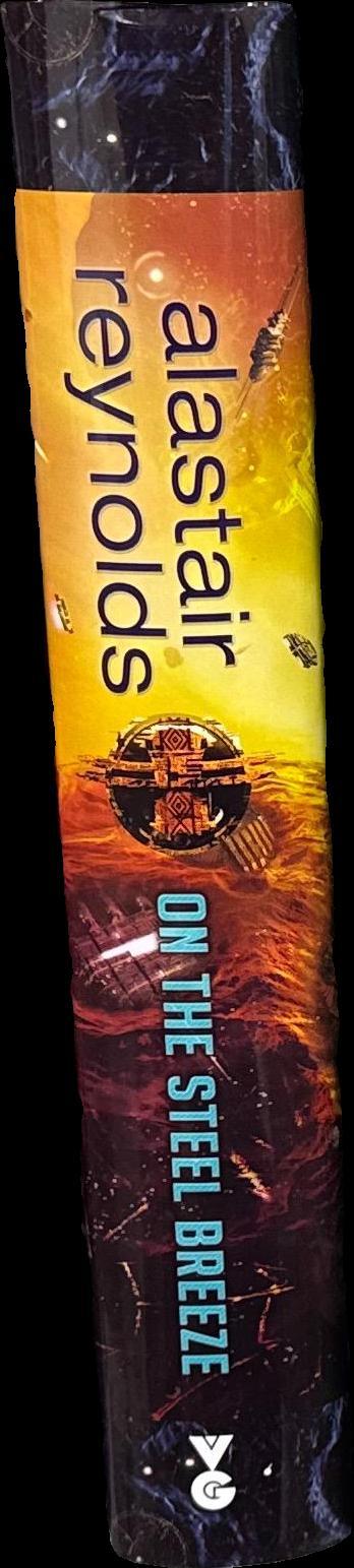 On the steel breeze / Alastair Reynolds spine