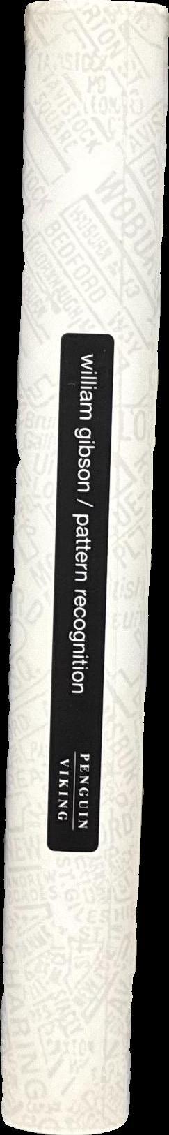 Pattern recognition / William Gibson spine