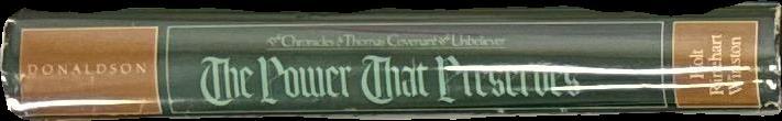 The power that preserves : the chronicles of Thomas Covenant the Unbeliever / Stephen R. Donaldson spine