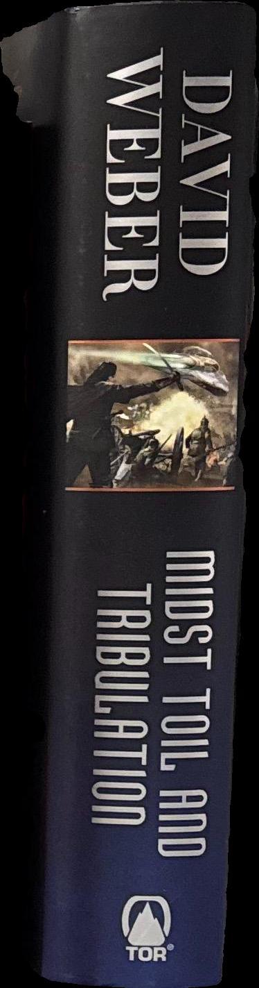 Midst toil and tribulation / David Weber spine