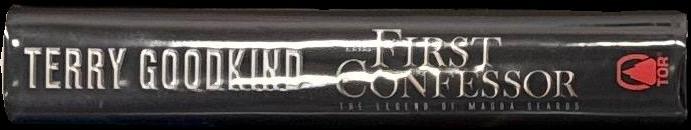 The first confessor : the legend of Magda Searus / Terry Goodkind spine