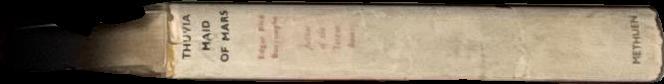 Thuvia : maid of Mars / by Edgar Rice Burroughs spine