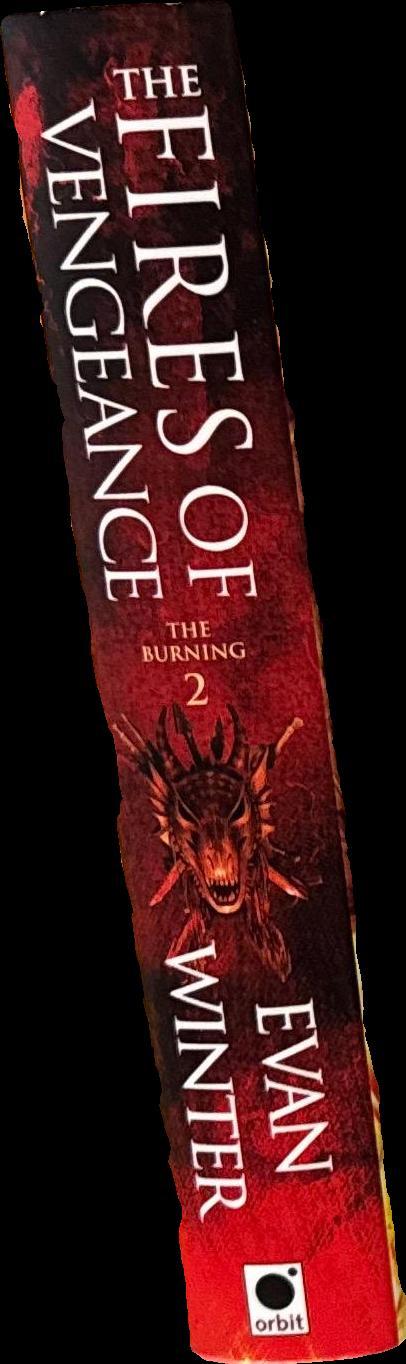 The fires of vengeance : the second book of the burning / Evan Winter spine