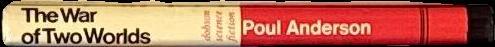 The war of two worlds / Poul Anderson spine