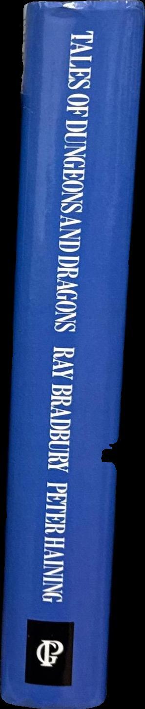 Tales of Dungeons and Dragons / introduced by Ray Bradbury ; compiled by Peter Haining spine