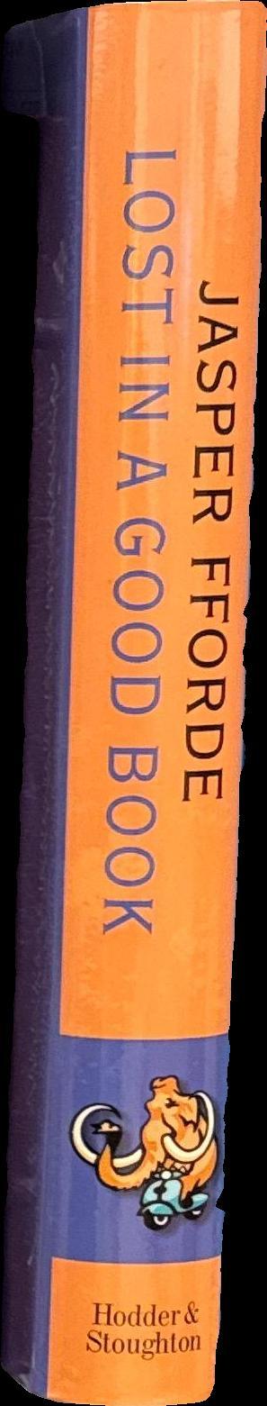Lost in a good book / Jasper Fforde spine
