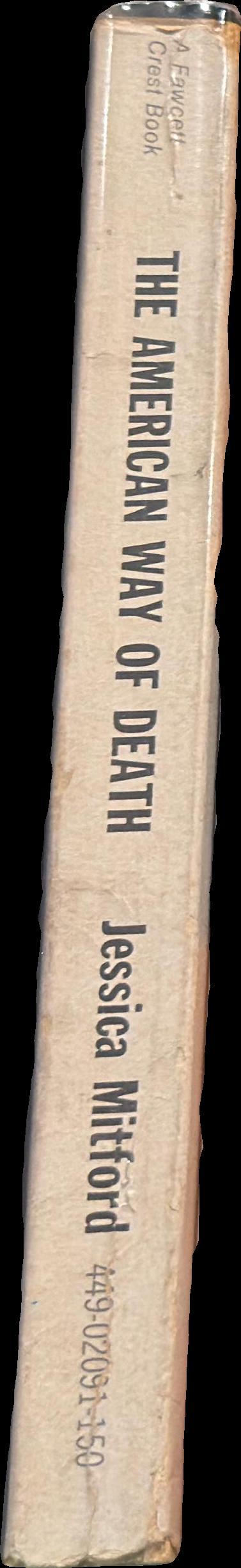 The American way of death / by Jessica Mitford spine