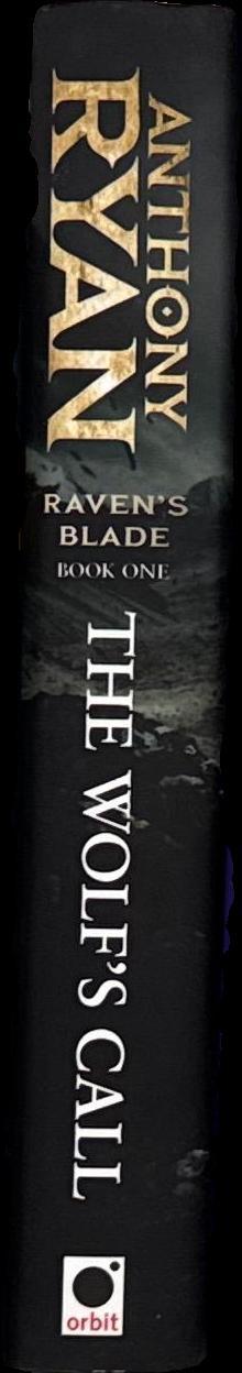 The wolf's call / Anthony Ryan spine