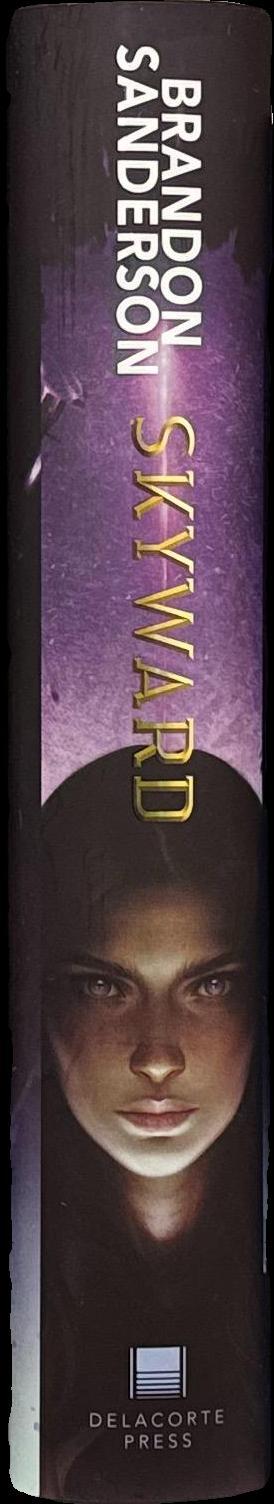 Skyward / Brandon Sanderson spine