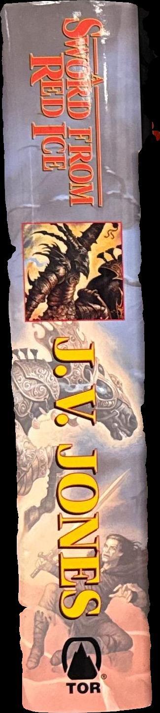 A sword from red ice / J. V. Jones spine