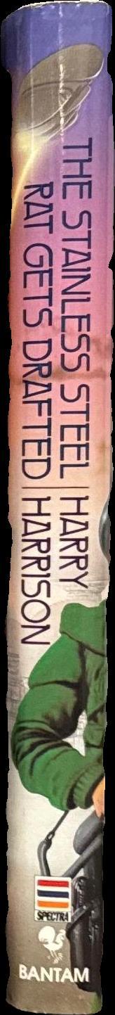 The stainless steel rat gets drafted / Harry Harrison spine