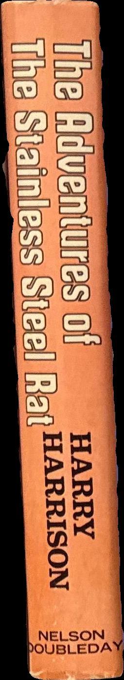 The adventures of the stainless steel rat / by Harry Harrison spine