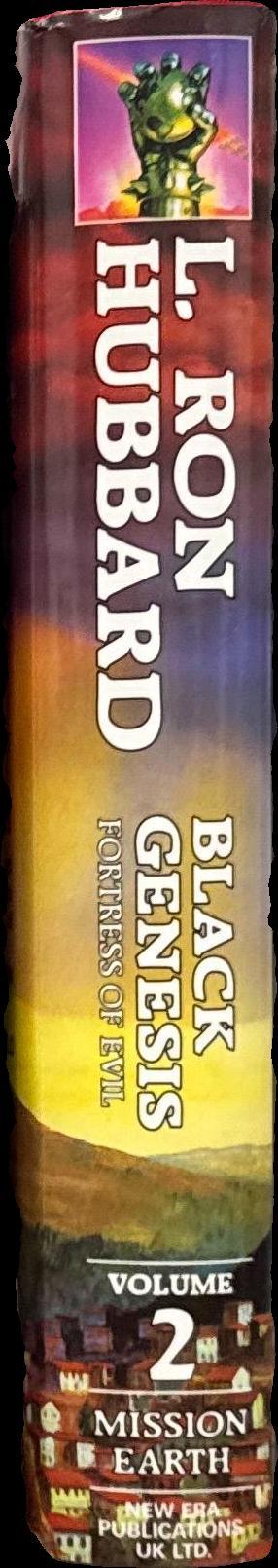 Black genesis : fortress of evil / L. Ron Hubbard spine