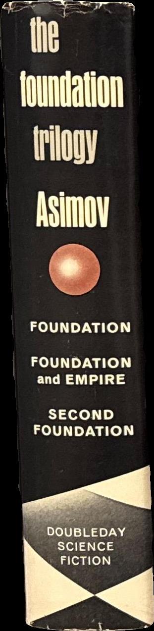 The foundation trilogy / Isaac Asimov spine