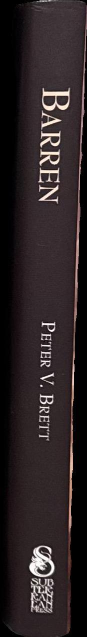 Barren / Peter V. Brett spine