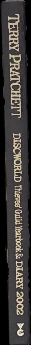 Discworld Thieves' Guild yearbook and diary spine
