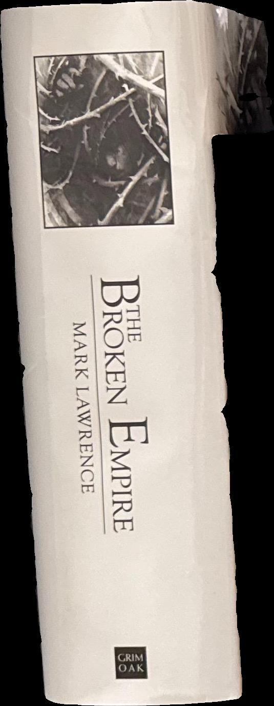 The broken empire / Mark Lawrence spine
