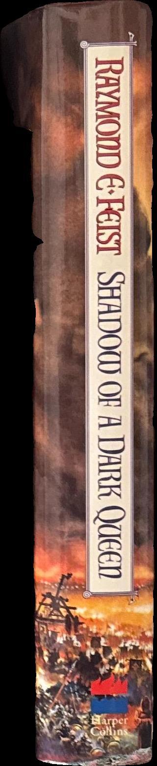 Shadow of a dark queen / Raymond E. Feist spine