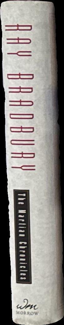The Martian chronicles / Ray Bradbury spine