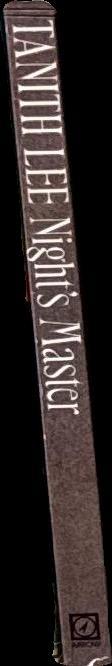 Night's master / Tanith Lee spine