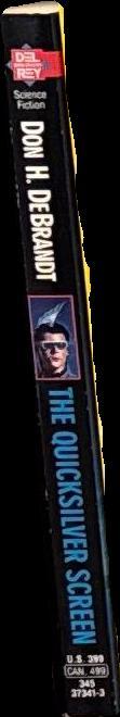 The quicksilver screen / Don H. DeBrandt spine