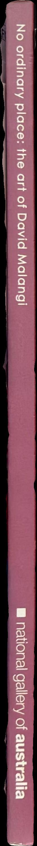 No ordinary place : the art of David Malangi / edited by Susan C. Jenkins spine