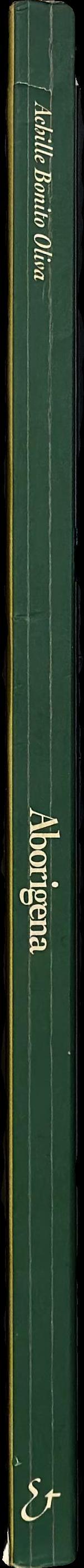 Aborigena : Australian contemporary art / Achille Bonito Oliva spine