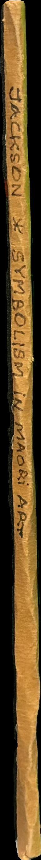 Aspects of symbolism and composition in Maori art / Michael Jackson spine