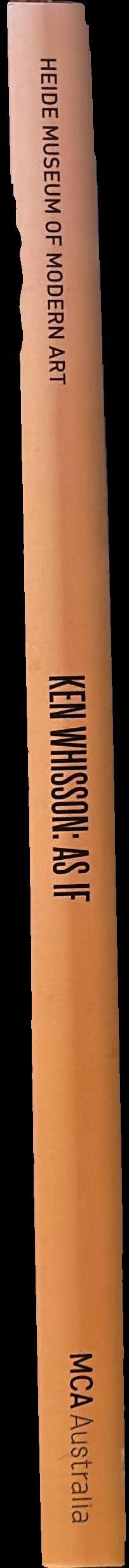 Ken Whisson : as if spine