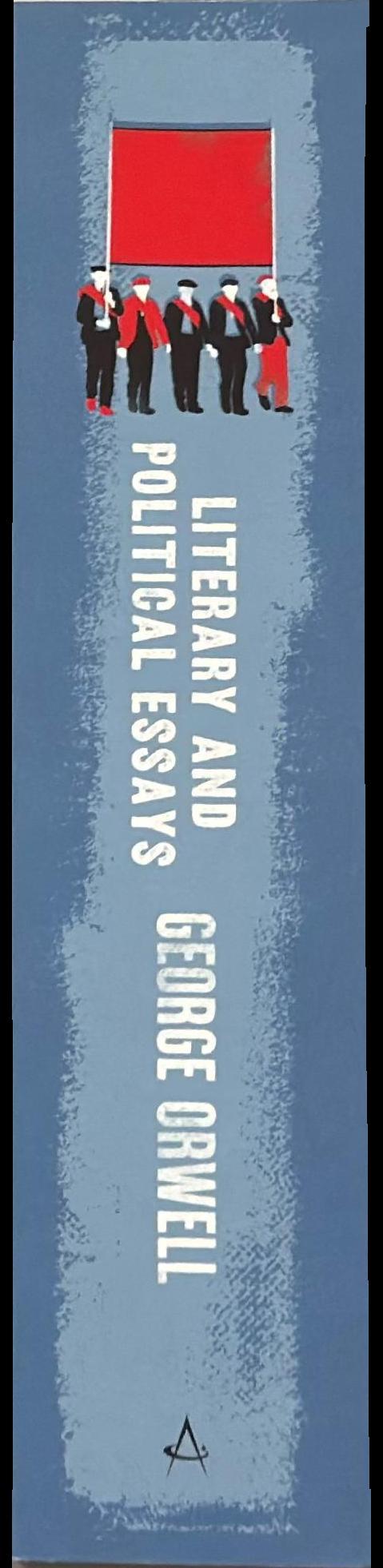 Literary and political essays spine
