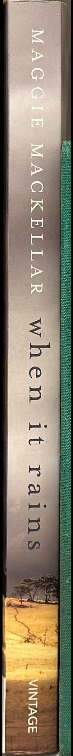 When it rains : a memoir spine