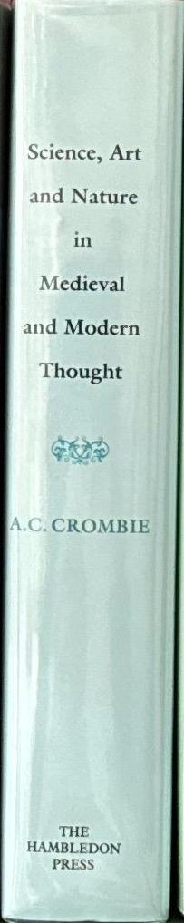 Science, art and nature in Medieval and modern thought spine