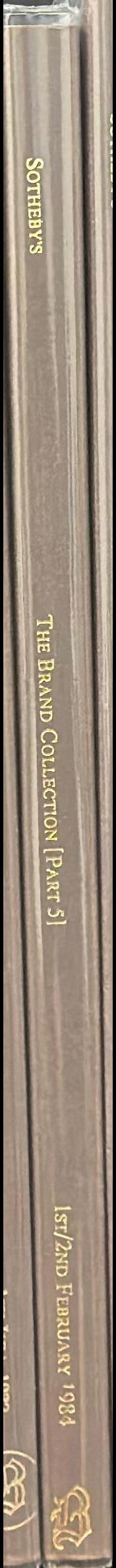 Catalogue of the Brand Collection : part 5 : Greek and Roman coins spine