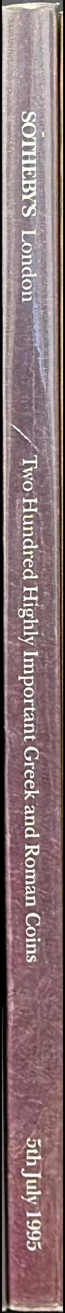 Two hundred highly important Greek and Roman coins spine