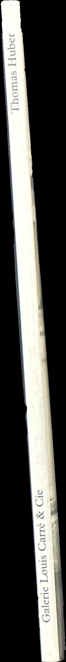 Thomas Huber : science-fiction spine