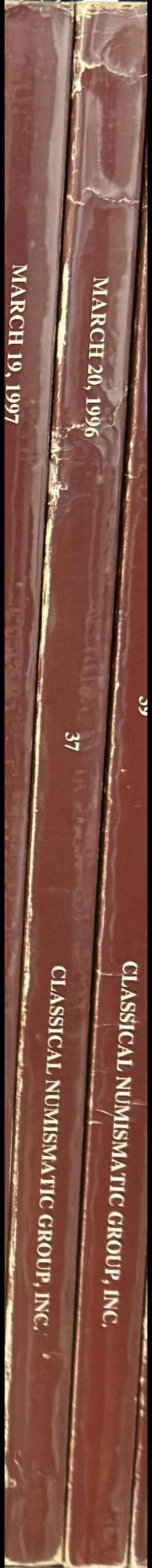 Auction 39 : a mail bid sale featuring the property of collectors worldwide ; including an important selection of silver coinage from Magna Graecia ; a nice Parthian collection from a long-time Seaby customer ; an interesting group of Alexandrian coinage spine