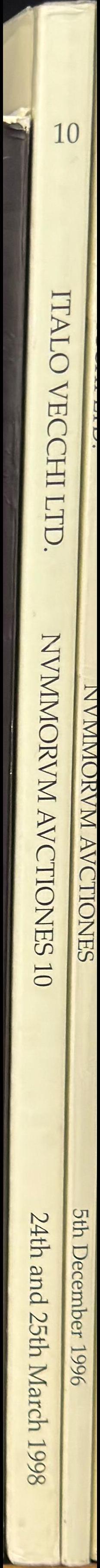 Nummorum auctiones 10 : Celtic, Greek, Roman Republican, Roman Imperial, Byzantine, French, Italian and world mediaeval and modern coins spine