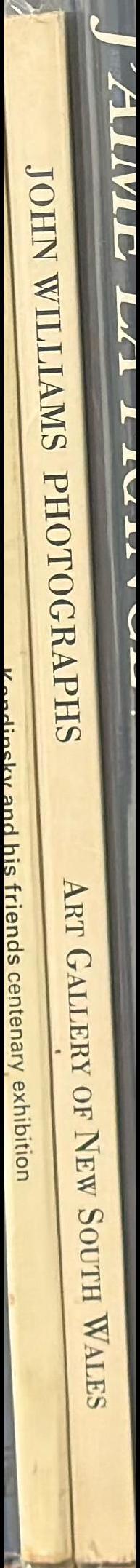 John Williams : photographs spine
