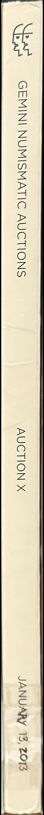 Gemini numismatic auctions : auction X spine