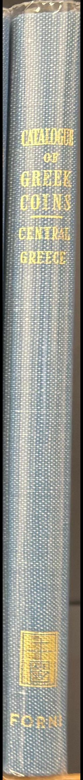 Catalogue of Greek coins : central Greece (Locris, Phocis, Boeotia and Euboea) spine