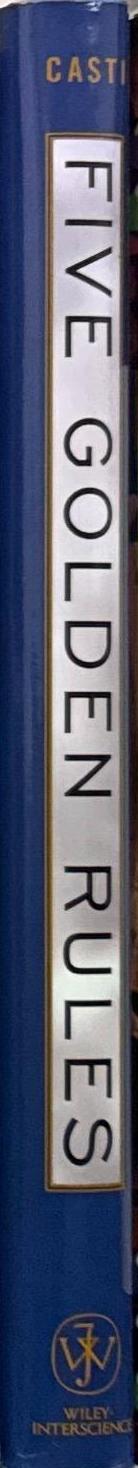Five golden rules : great theories of 20th-century mathematics and why they matter spine