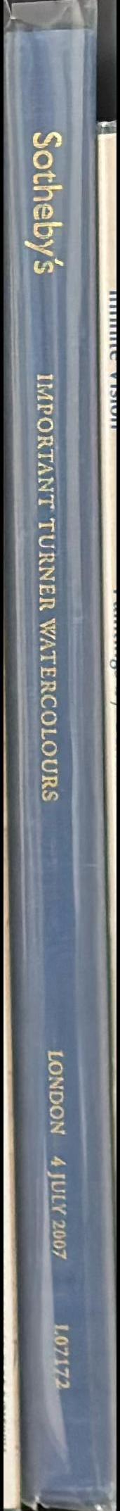 Important Turner watercolours from the Guy and Myriam Ullens Collection spine