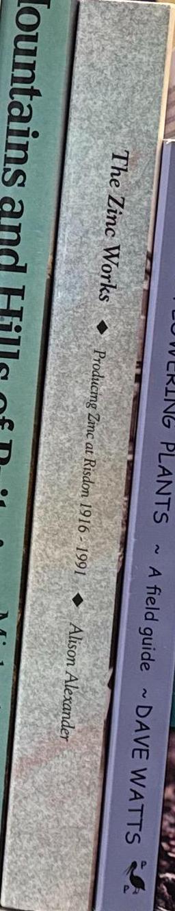 The zinc works : producing zinc at Risdon 1916-1991 / Alison Alexander spine
