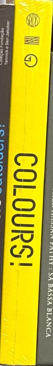 Colours : Rem Koolhaas/OMA, Norman Foster, Alessandro Mendini / with a foreword by Gerhard Mack spine