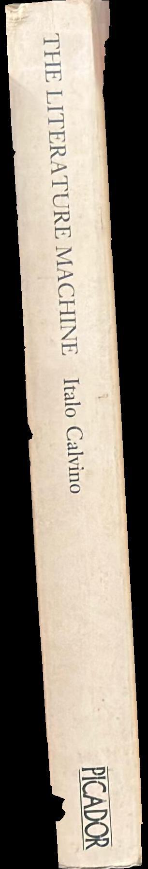 The literature machine spine
