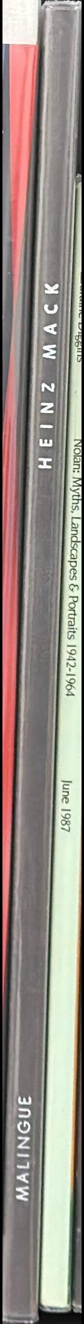Heinz Mack spine