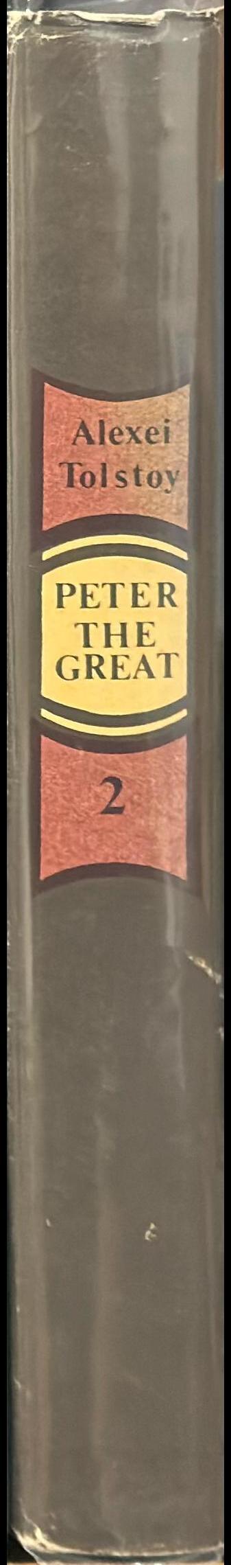 Peter the Great : volume 1 spine