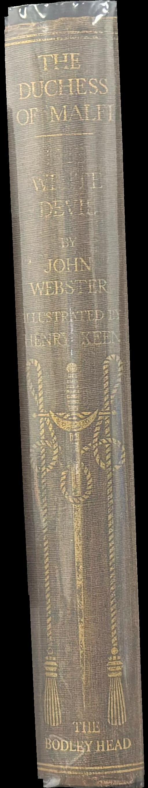 The Duchess of Malfi and The white devil : two plays  by John Webster spine