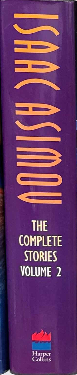 The complete stories : volume 2 / Isaac Asimov spine