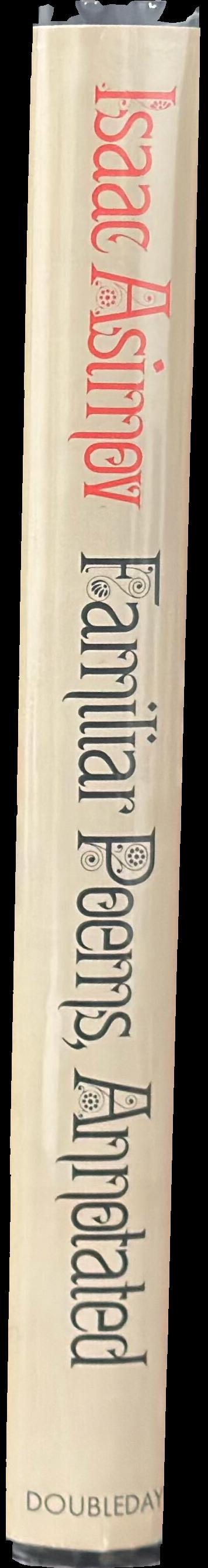 Familiar poems, annotated spine